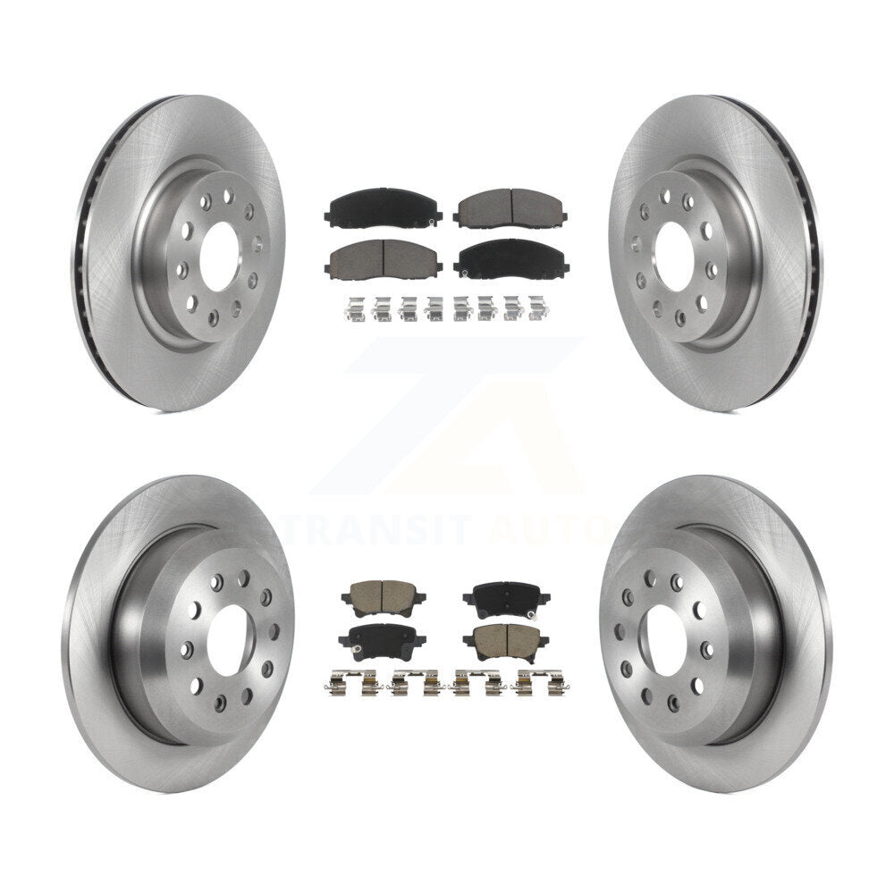 Disc Rotors and Ceramic Brake Pads Kit-K8C-103817 - Kit.bestparts.ca Kit.bestparts.ca