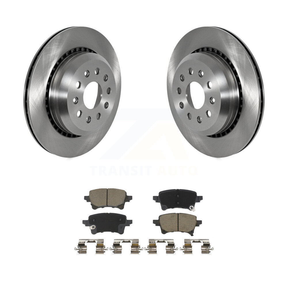Disc Rotors and Ceramic Brake Pads Kit-K8C-103819 - Kit.bestparts.ca