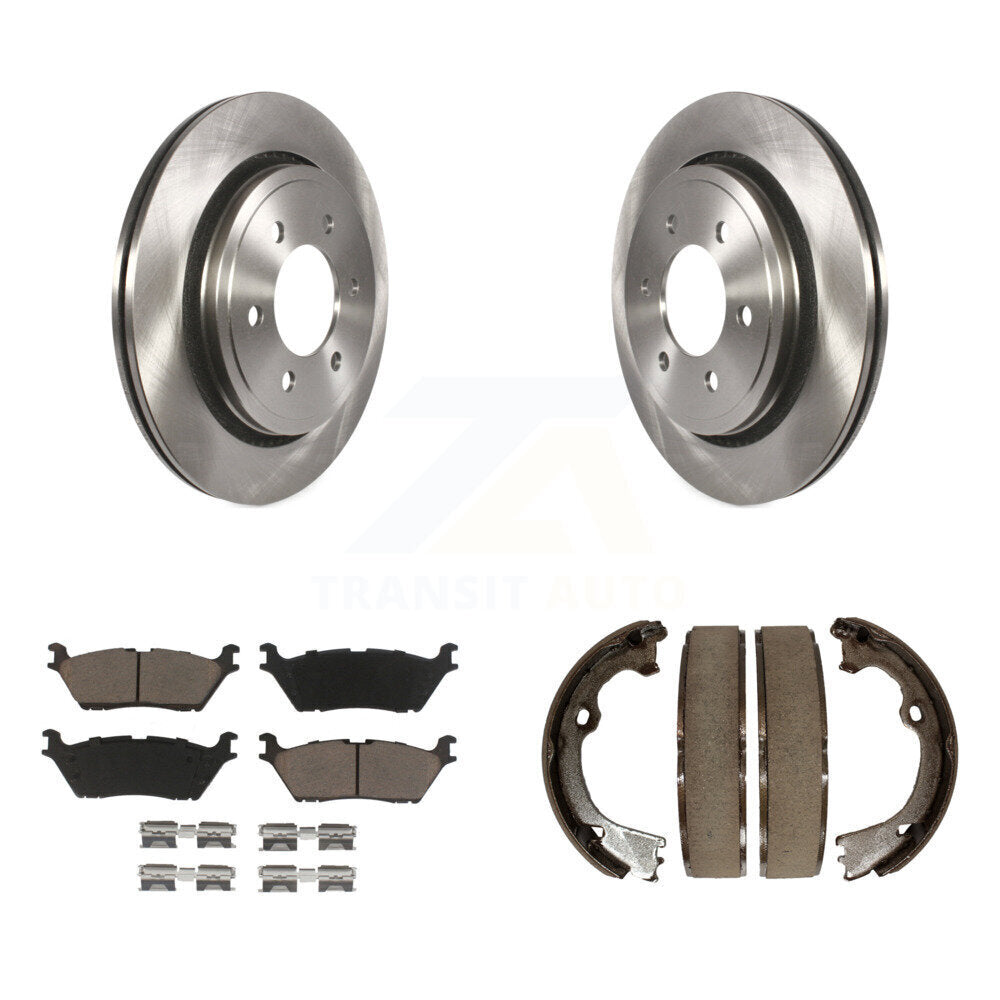 Disc Rotors and Ceramic Brake Pads Kit-K8C-103830 - Kit.bestparts.ca