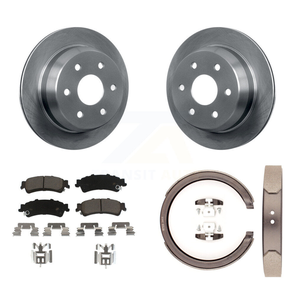 Disc Rotors and Ceramic Brake Pads Kit-K8C-103832 - Kit.bestparts.ca