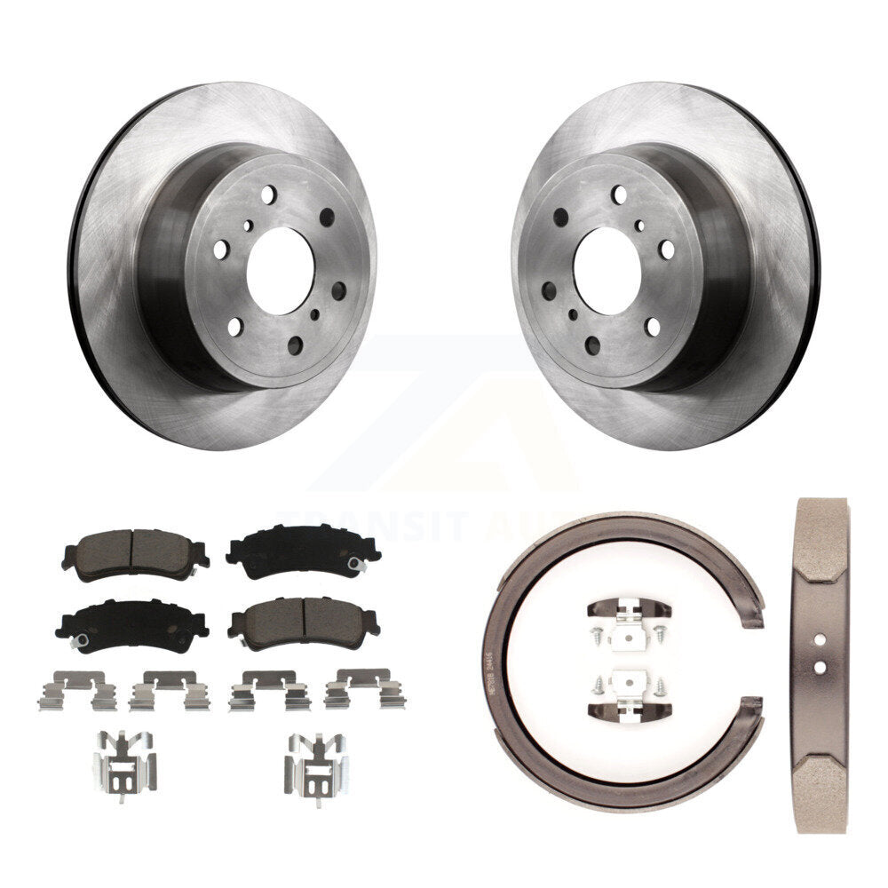 Disc Rotors and Ceramic Brake Pads Kit-K8C-103833 - Kit.bestparts.ca