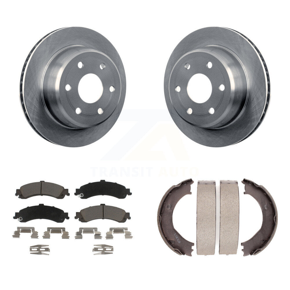 Disc Rotors and Ceramic Brake Pads Kit-K8C-103838 - Kit.bestparts.ca