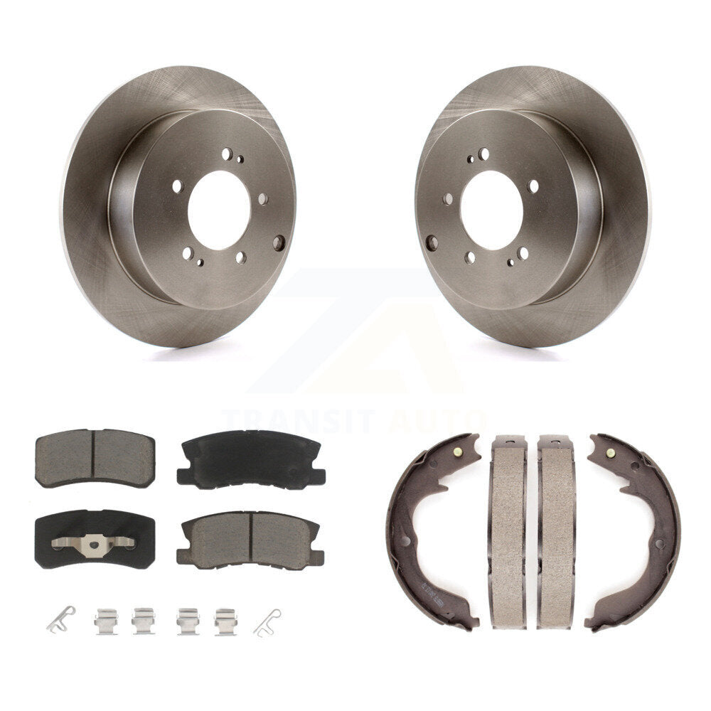 Disc Rotors and Ceramic Brake Pads Kit-K8C-103854 - Kit.bestparts.ca