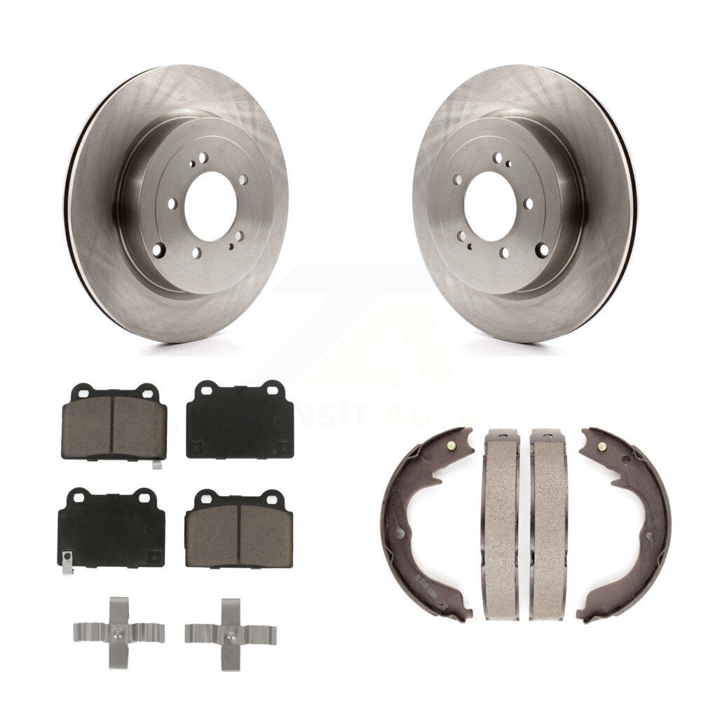 Disc Rotors and Ceramic Brake Pads Kit-K8C-103855 - Kit.bestparts.ca