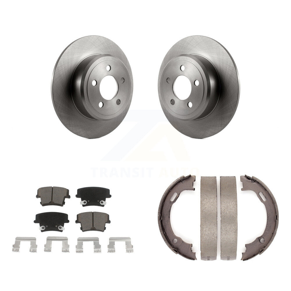 Disc Rotors and Ceramic Brake Pads Kit-K8C-103858 - Kit.bestparts.ca