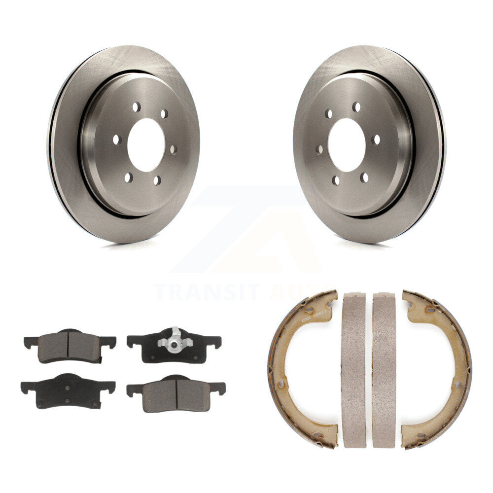 Disc Rotors and Ceramic Brake Pads Kit-K8C-103862 - Kit.bestparts.ca