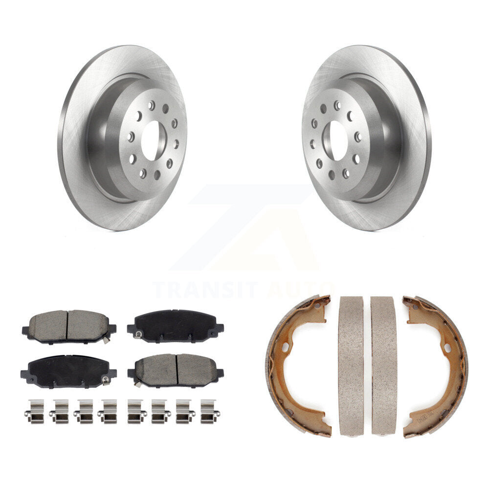 Disc Rotors and Ceramic Brake Pads Kit-K8C-103863 - Kit.bestparts.ca