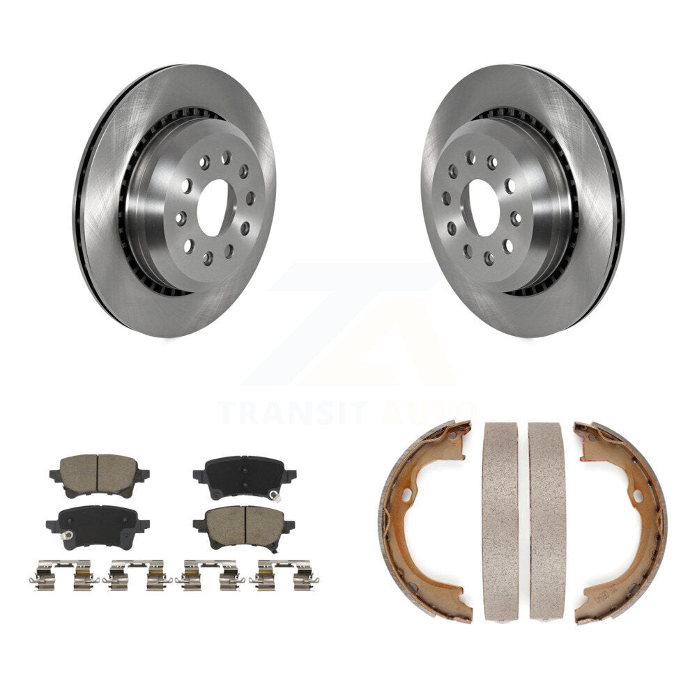 Disc Rotors and Ceramic Brake Pads Kit-K8C-103865 - Kit.bestparts.ca