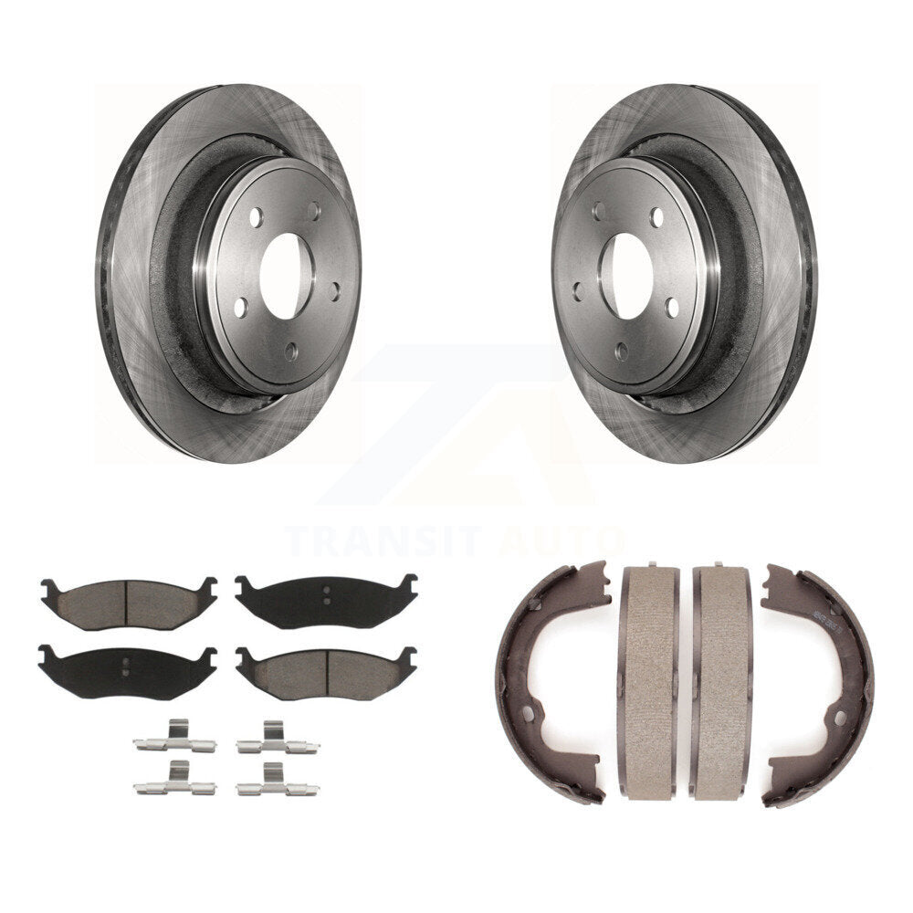 Disc Rotors and Ceramic Brake Pads Kit-K8C-103886 - Kit.bestparts.ca