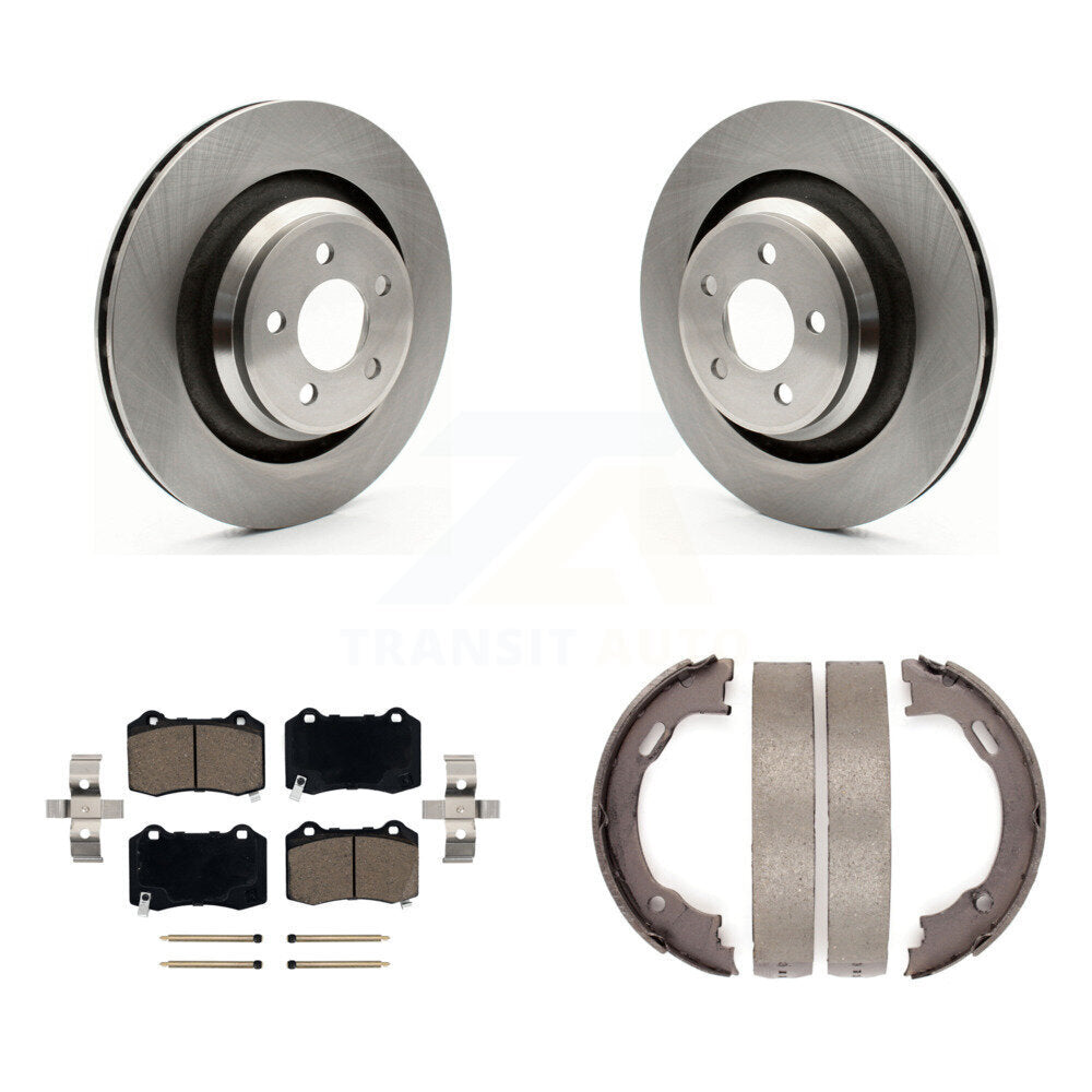 Disc Rotors and Ceramic Brake Pads Kit-K8C-103895 - Kit.bestparts.ca