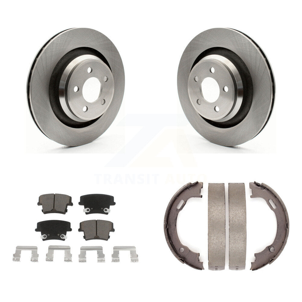 Disc Rotors and Ceramic Brake Pads Kit-K8C-103897 - Kit.bestparts.ca