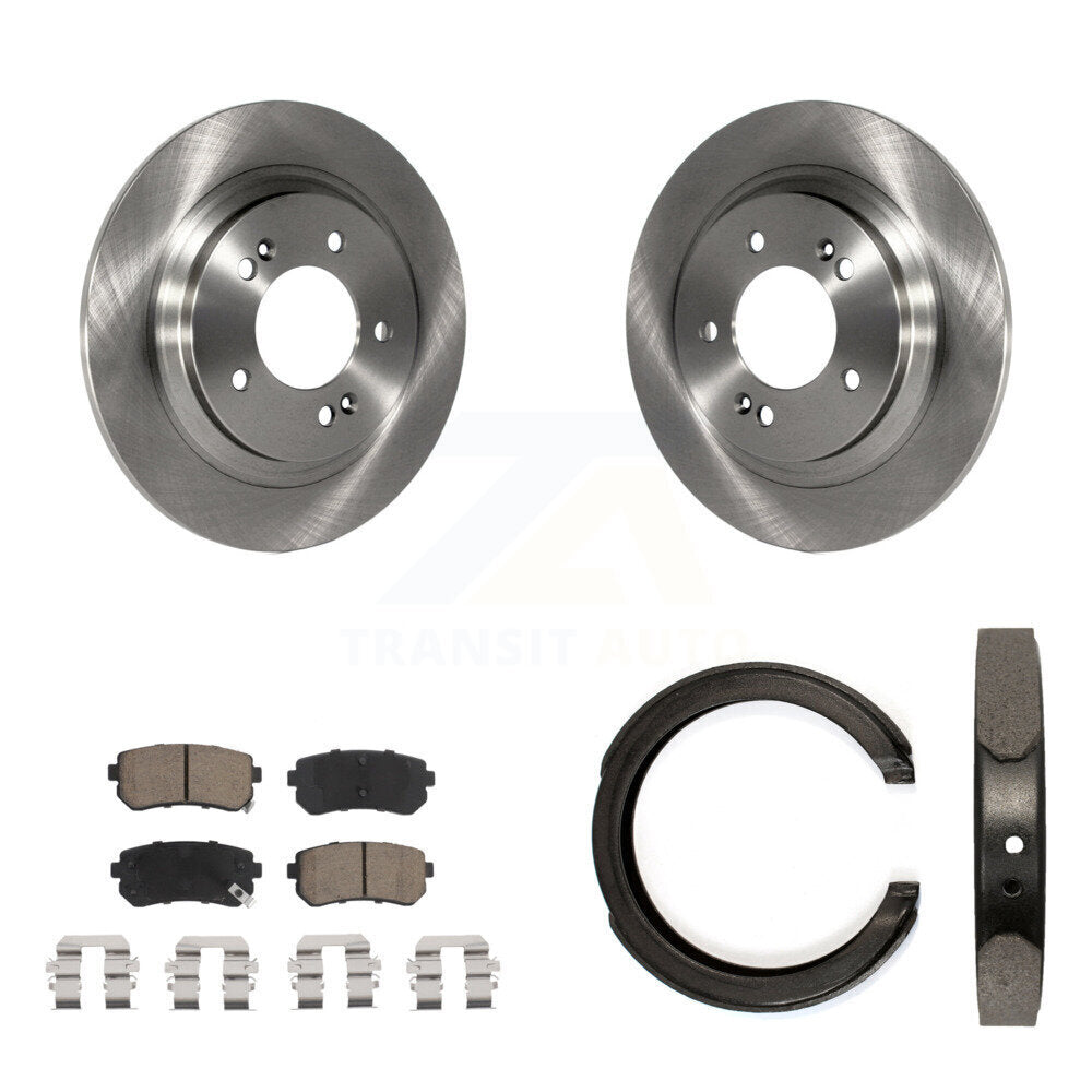 Disc Rotors and Ceramic Brake Pads Kit-K8C-103931 - Kit.bestparts.ca