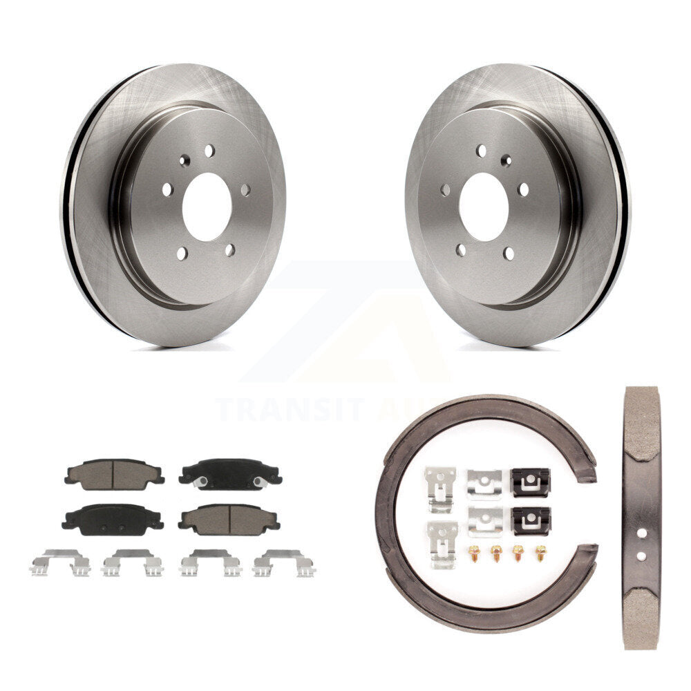 Disc Rotors and Ceramic Brake Pads Kit-K8C-103966 - Kit.bestparts.ca