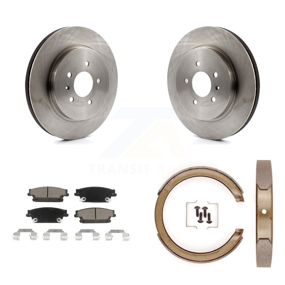 Disc Rotors and Ceramic Brake Pads Kit-K8C-103968 - Kit.bestparts.ca