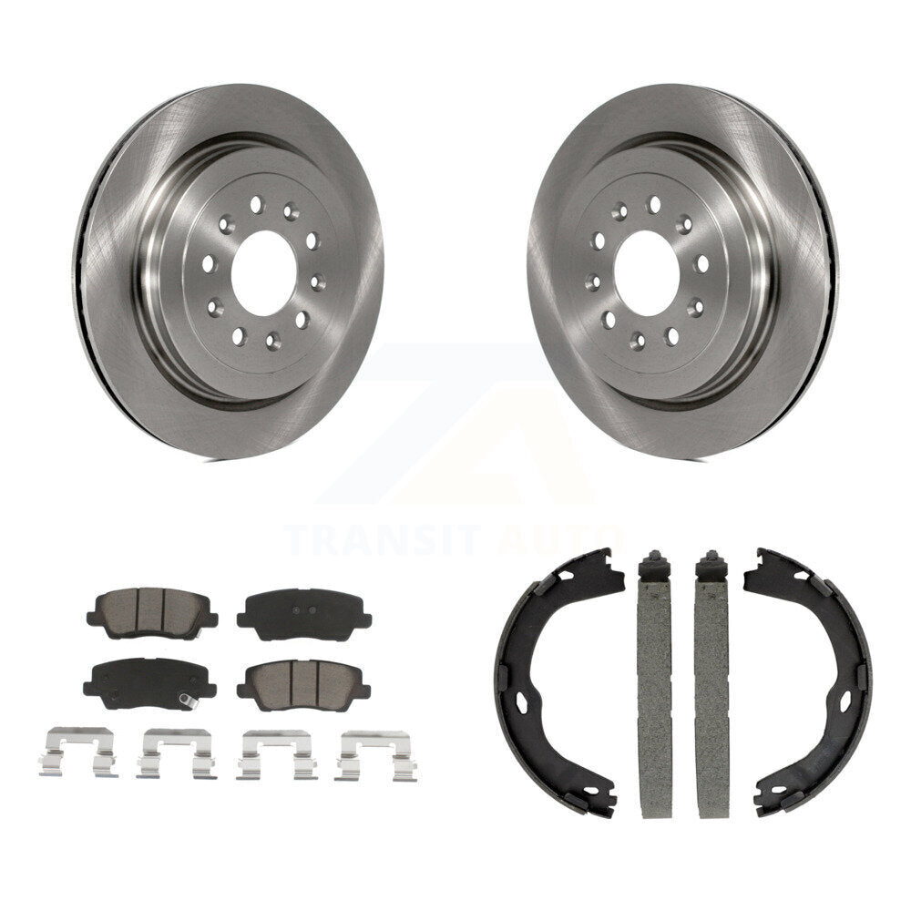 Disc Rotors and Ceramic Brake Pads Kit-K8C-103991 - Kit.bestparts.ca