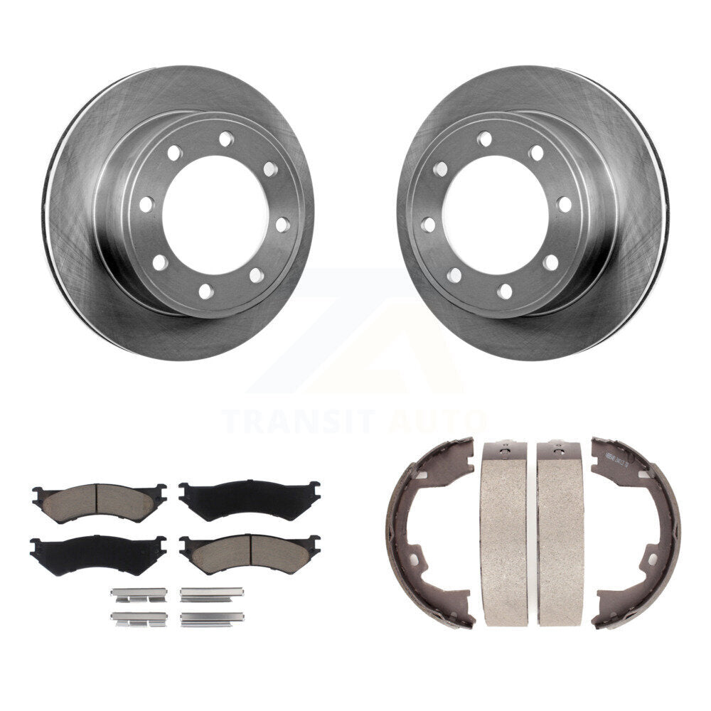Disc Rotors and Ceramic Brake Pads Kit-K8C-104009 - Kit.bestparts.ca
