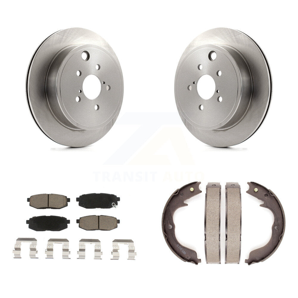 Disc Rotors and Ceramic Brake Pads Kit-K8C-104014 - Kit.bestparts.ca