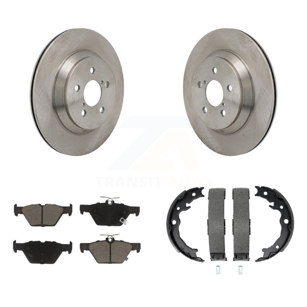 Disc Rotors and Ceramic Brake Pads Kit-K8C-104017 - Kit.bestparts.ca