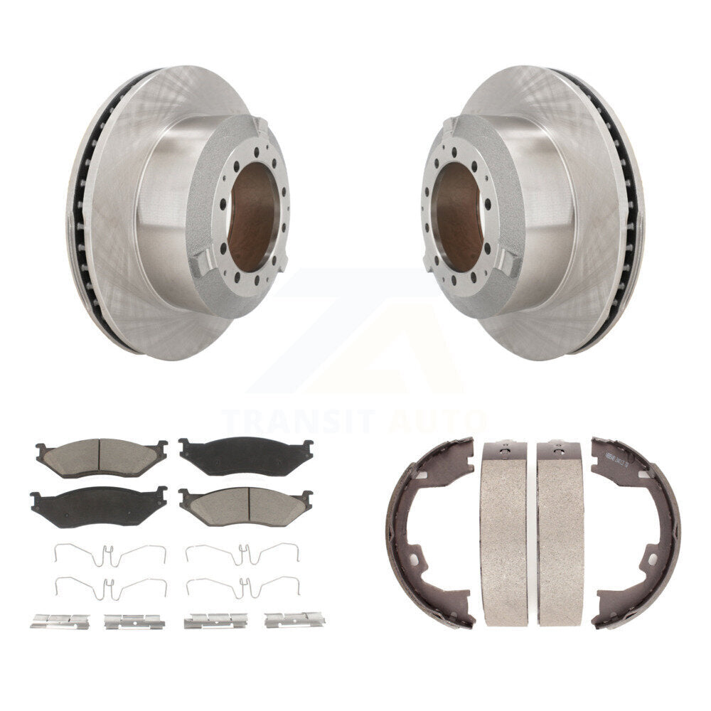 Disc Rotors and Ceramic Brake Pads Kit-K8C-104029 - Kit.bestparts.ca