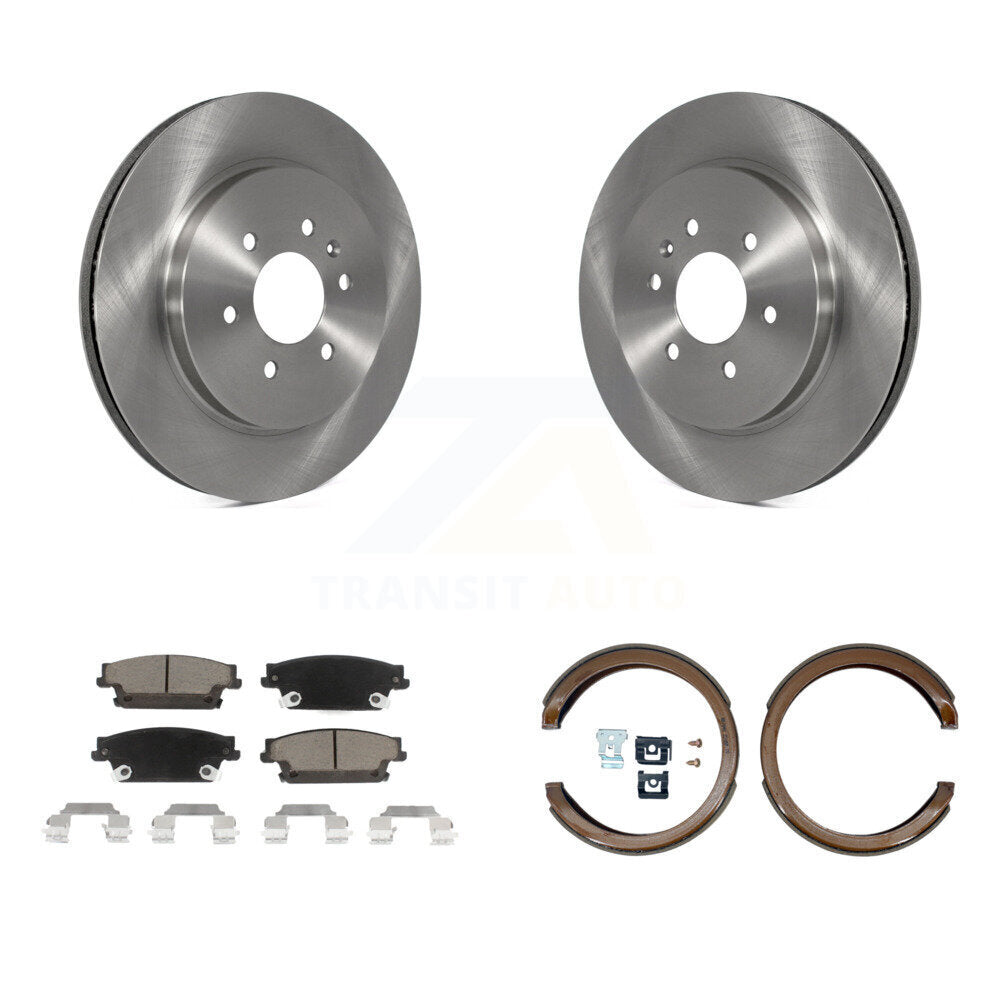 Disc Rotors and Ceramic Brake Pads Kit-K8C-104037 - Kit.bestparts.ca