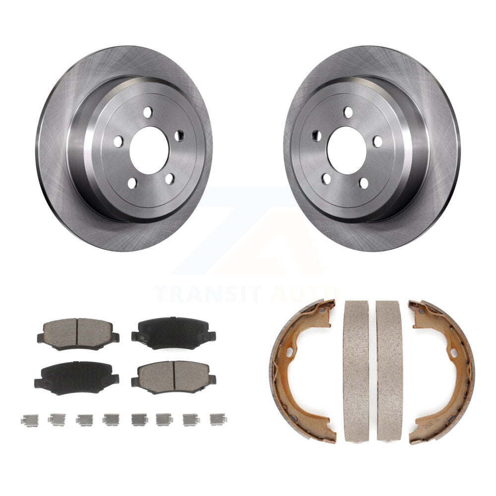 Disc Rotors and Ceramic Brake Pads Kit-K8C-104057 - Kit.bestparts.ca