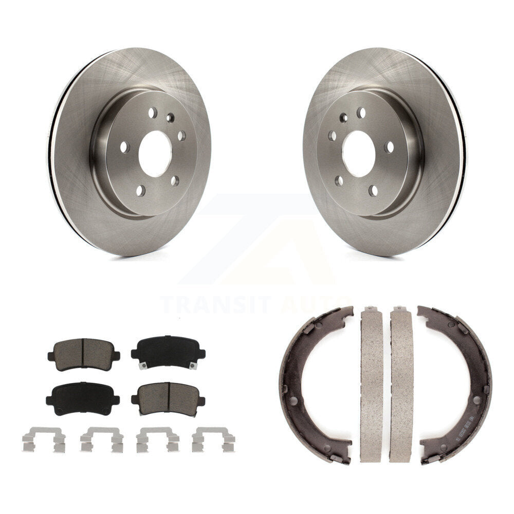 Disc Rotors and Ceramic Brake Pads Kit-K8C-104059 - Kit.bestparts.ca