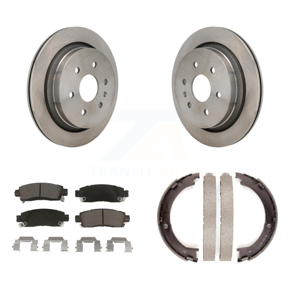 Disc Rotors and Ceramic Brake Pads Kit-K8C-104060 - Kit.bestparts.ca