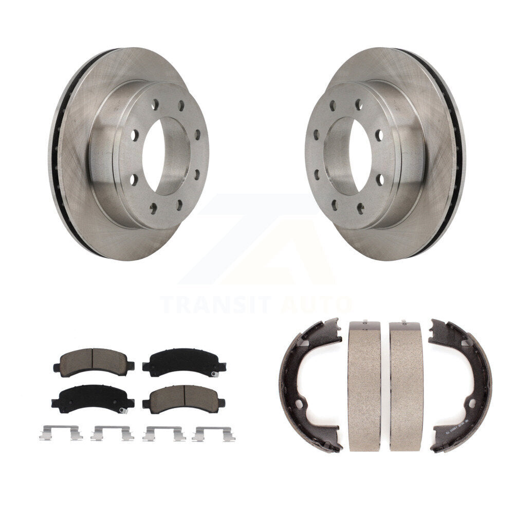 Disc Rotors and Ceramic Brake Pads Kit-K8C-104097 - Kit.bestparts.ca
