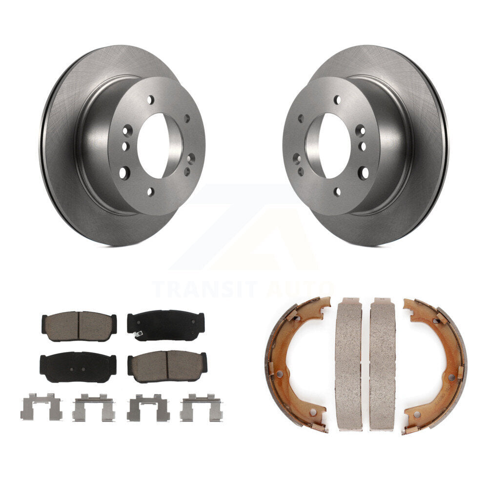 Disc Rotors and Ceramic Brake Pads Kit-K8C-104105 - Kit.bestparts.ca