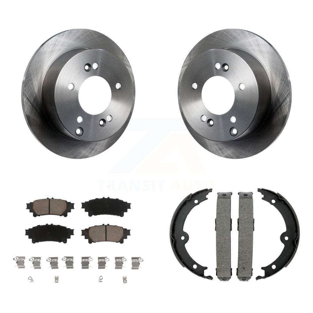 Disc Rotors and Ceramic Brake Pads Kit-K8C-104110 - Kit.bestparts.ca