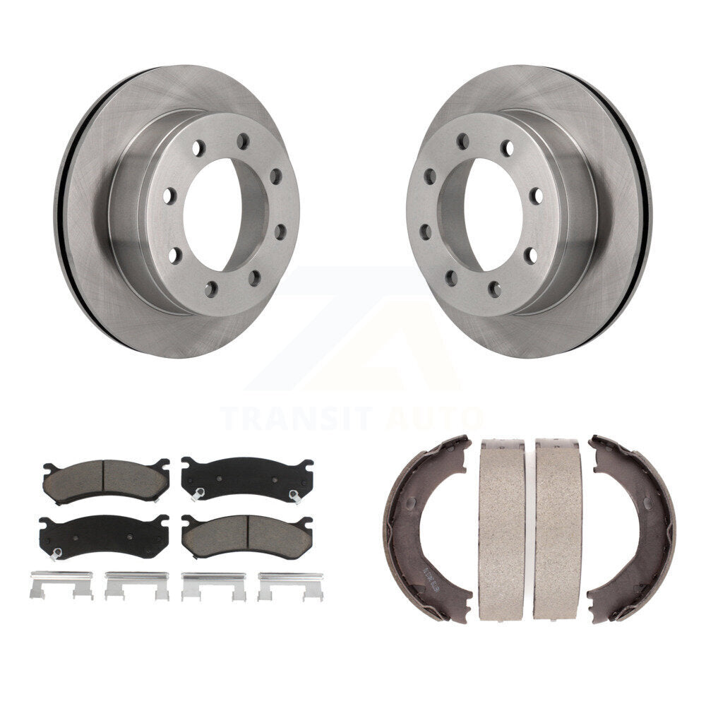 Disc Rotors and Ceramic Brake Pads Kit-K8C-104151 - Kit.bestparts.ca
