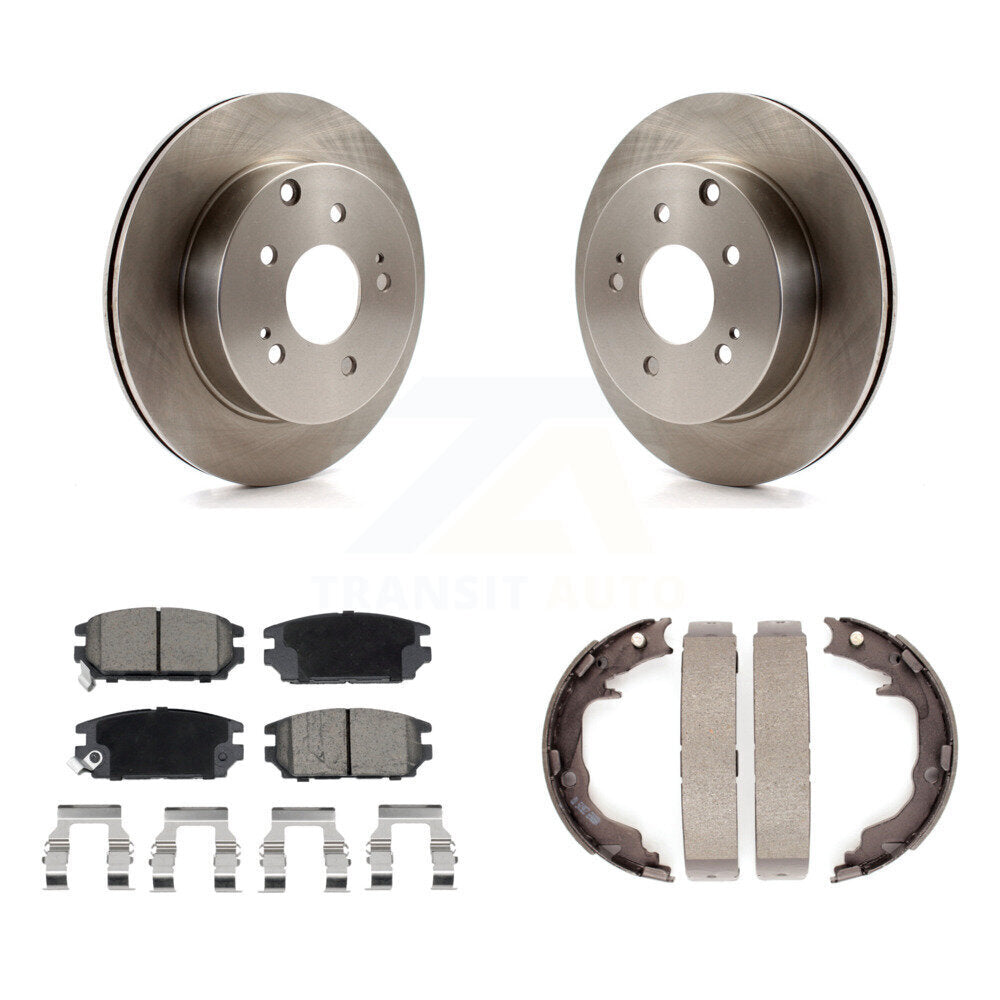 Disc Rotors and Ceramic Brake Pads Kit-K8C-104156 - Kit.bestparts.ca