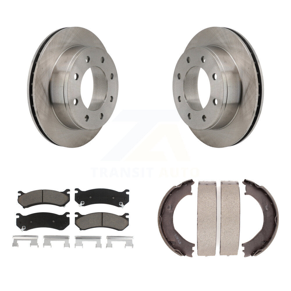 Disc Rotors and Ceramic Brake Pads Kit-K8C-104161 - Kit.bestparts.ca