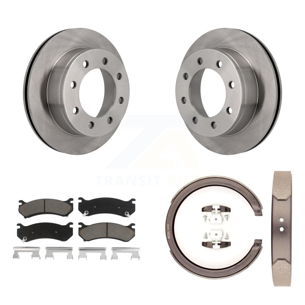Disc Rotors and Ceramic Brake Pads Kit-K8C-104163 - Kit.bestparts.ca