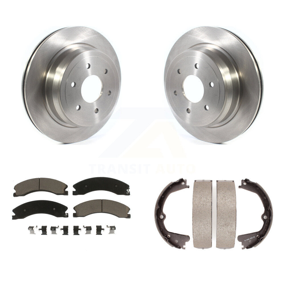 Disc Rotors and Ceramic Brake Pads Kit-K8C-104182 - Kit.bestparts.ca
