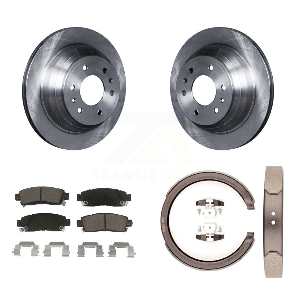 Disc Rotors and Ceramic Brake Pads Kit-K8C-104186 - Kit.bestparts.ca