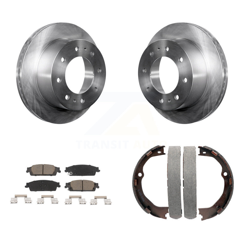 Disc Rotors and Ceramic Brake Pads Kit-K8C-104190 - Kit.bestparts.ca