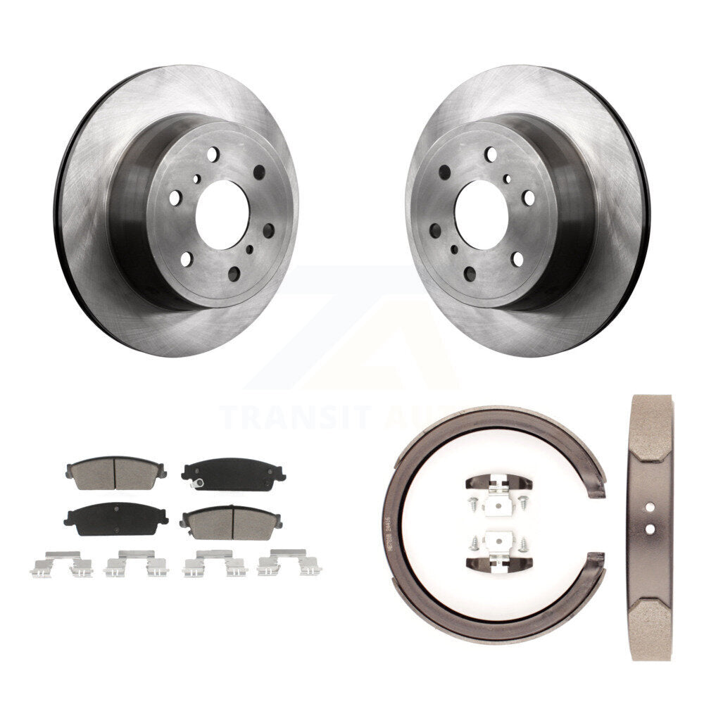 Disc Rotors and Ceramic Brake Pads Kit-K8C-104194 - Kit.bestparts.ca