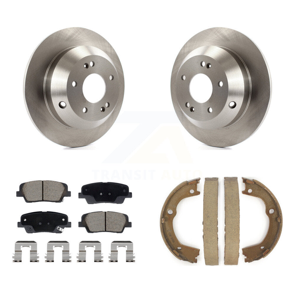 Disc Rotors and Ceramic Brake Pads Kit-K8C-104196 - Kit.bestparts.ca