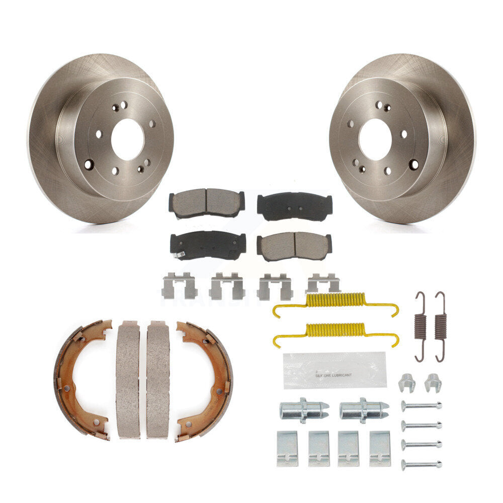 Disc Rotors and Ceramic Brake Pads Kit-K8C-104206 - Kit.bestparts.ca