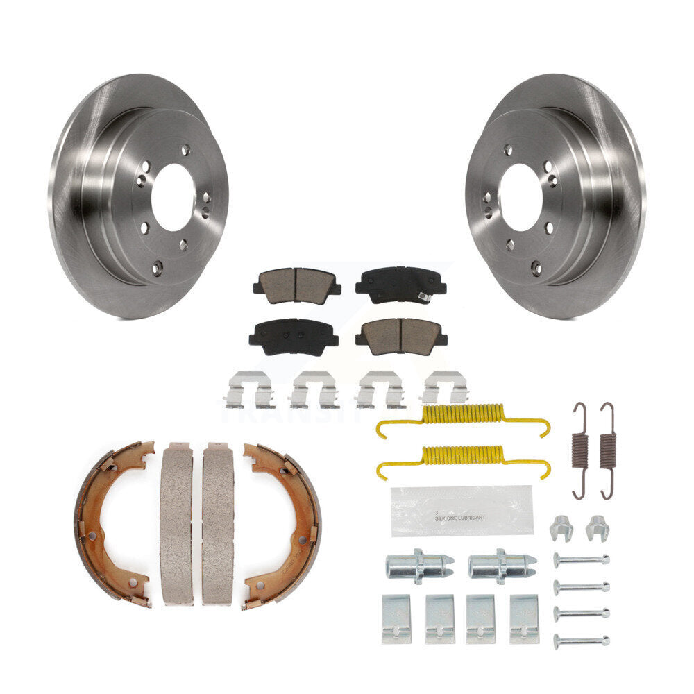 Disc Rotors and Ceramic Brake Pads Kit-K8C-104207 - Kit.bestparts.ca