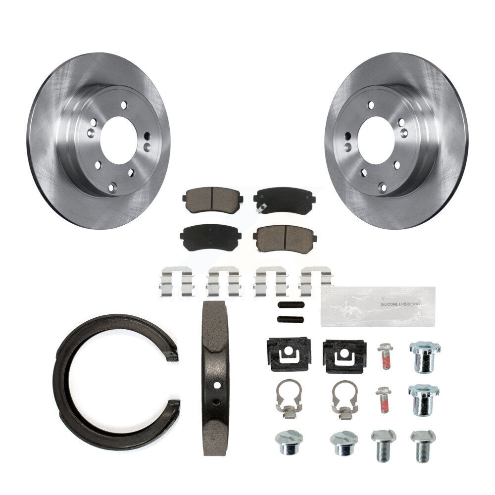 Disc Rotors and Ceramic Brake Pads Kit-K8C-104209 - Kit.bestparts.ca