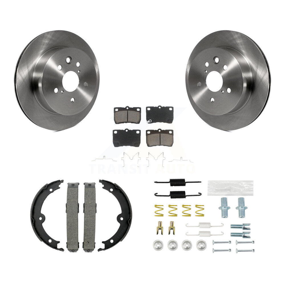 Disc Rotors and Ceramic Brake Pads Kit-K8C-104254 - Kit.bestparts.ca