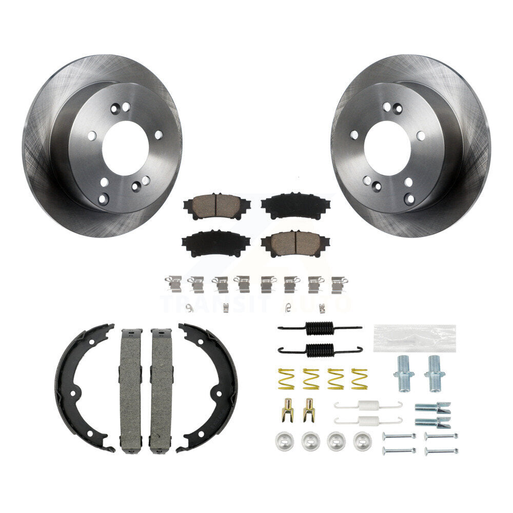 Disc Rotors and Ceramic Brake Pads Kit-K8C-104255 - Kit.bestparts.ca