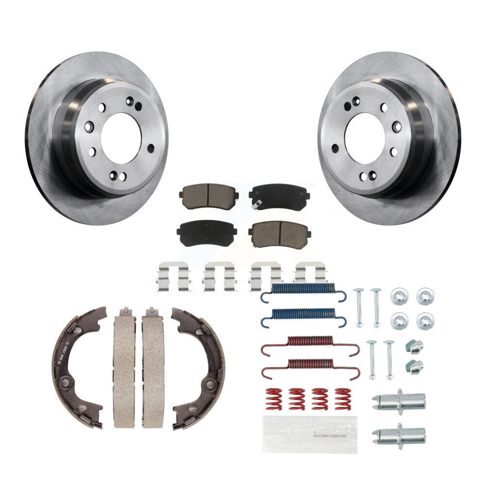 Disc Rotors and Ceramic Brake Pads Kit-K8C-104258 - Kit.bestparts.ca Kit.bestparts.ca