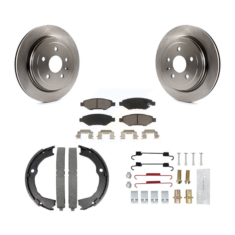 disc rotors and ceramic brake pads-k8c-104266 - Kit.bestparts.ca