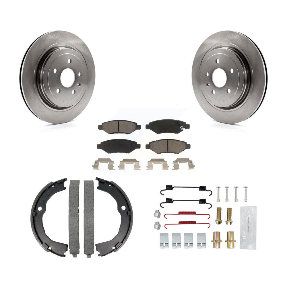 Disc Rotors and Ceramic Brake Pads Kit-K8C-104268 - Kit.bestparts.ca