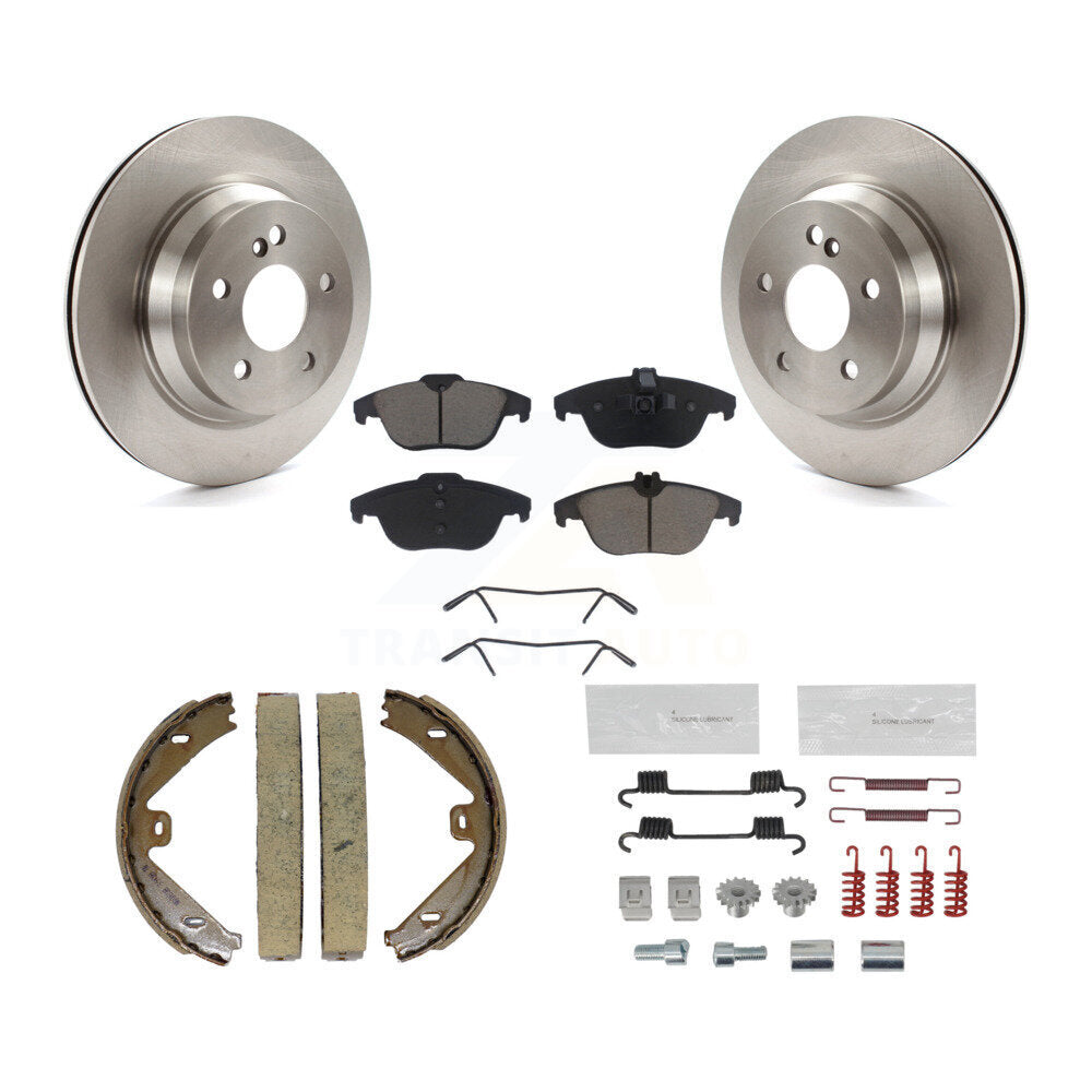 Disc Rotors and Ceramic Brake Pads Kit-K8C-104275 - Kit.bestparts.ca