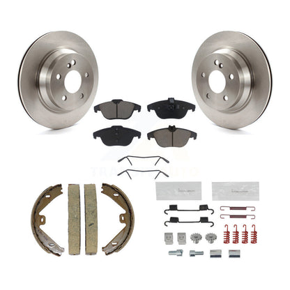 Disc Rotors and Ceramic Brake Pads Kit-K8C-104275 - Kit.bestparts.ca