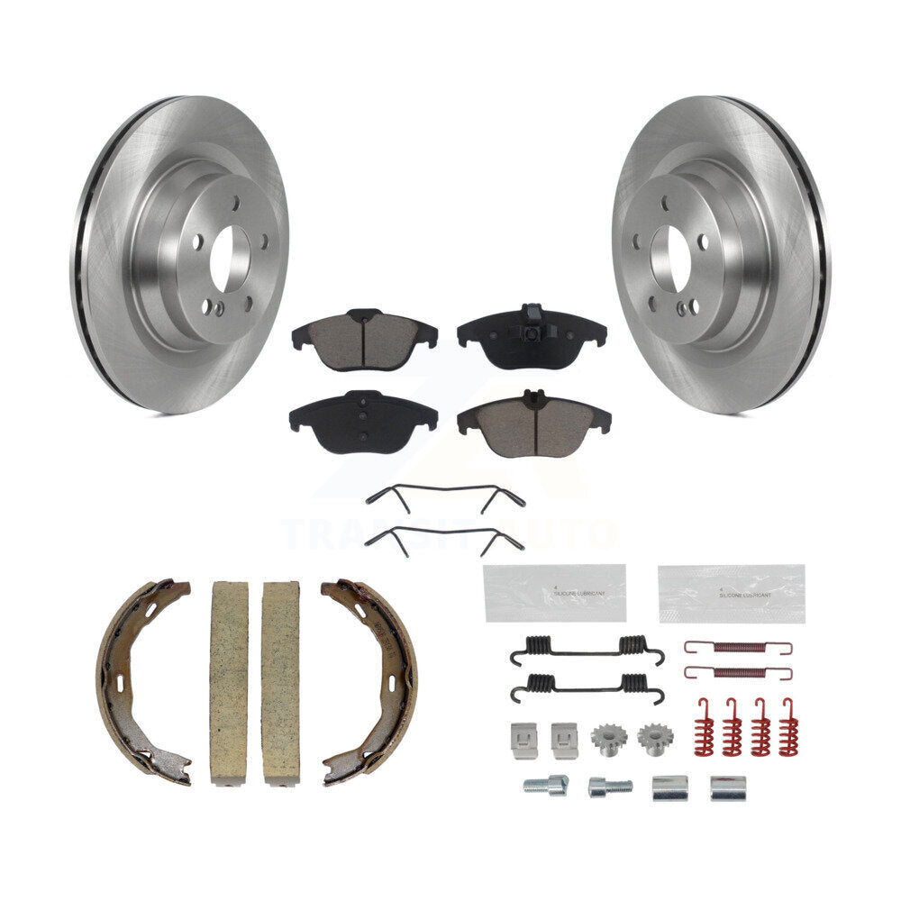 Disc Rotors and Ceramic Brake Pads Kit-K8C-104279 - Kit.bestparts.ca